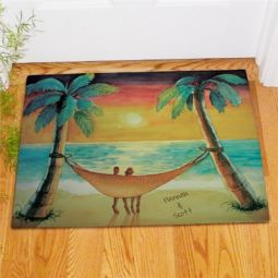Beach Sunset Doormat